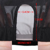 S/M/L Elastic Glueless Wig Cap With U Part Lace For Wig Making Easier Sew In Hair Stretchable Weaving Cap Hairnet Wig Liner 1Pcs