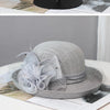 Flower Fascinators Races Hats For Women Elegant Banquet Fascinator Hat Girls Ladies Formal Wedding Dress Fedora Hats
