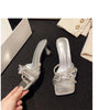 2024 Summer New Velcro Casual Roman Beach Sandals Plus Size 36-43 Thick Soled Outer Wear Sandals