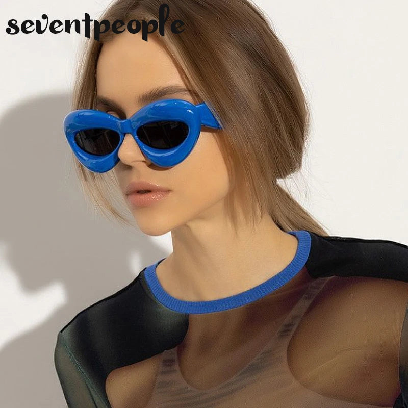 Cat Eye Sunglasses Women Sexy Lip-Shaped Sun Glasses for Female New In Fashion Punk Sunglass Men Gafas De Sol Trending Products