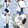 Women‘s Messenger Bag Small Handbag Crossbody Shoulder Wallet for Phone Sakura 26 Alphabet Print Coin Purse Ladies Card Holder