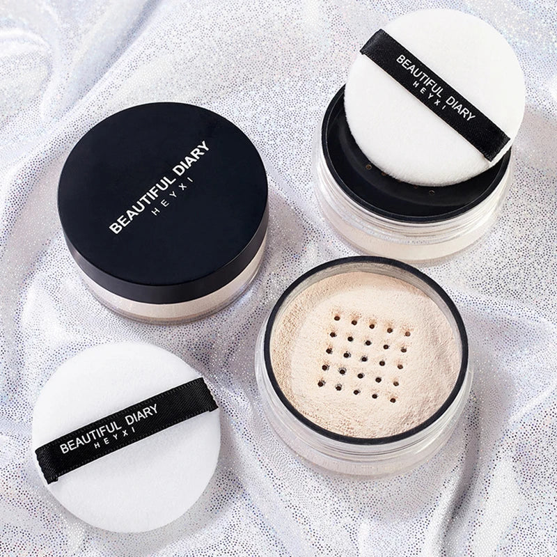 Loose Powder Matte Makeup Professional Face Powder Invisible Pores Oil Control Make Up Translucent Brightening Durable Gadgets