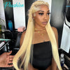 Phashion Blonde 13x6 Lace Frontal #613 Straight Body Wave Hd Transparent Lace Only Pre Plucked 100% Human Hair For Women On Sale