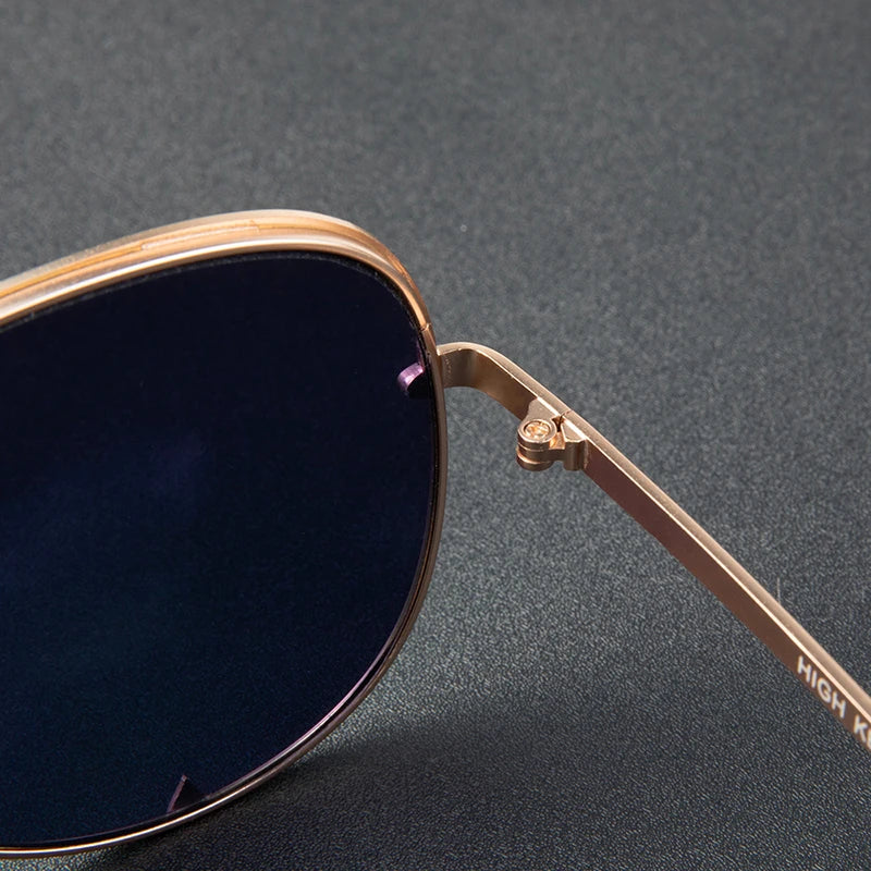 Quay Sunglasses Women Brand Designer Mirror Pilot HIGH KEY Sunglasses UV400 Women's Eyewear Ladies Shades Female