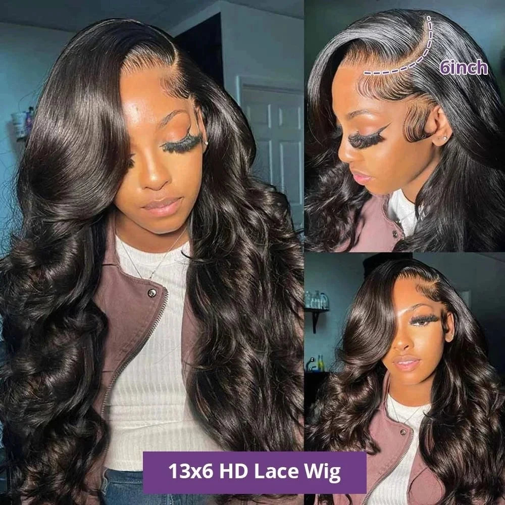 Body Wave Glueless Wig Human Hair Ready To Wear 5x5 Hd Lace Closure Wig Loose Body Wave 13x6 Human Hair Wigs 13x4 Frontal Wig