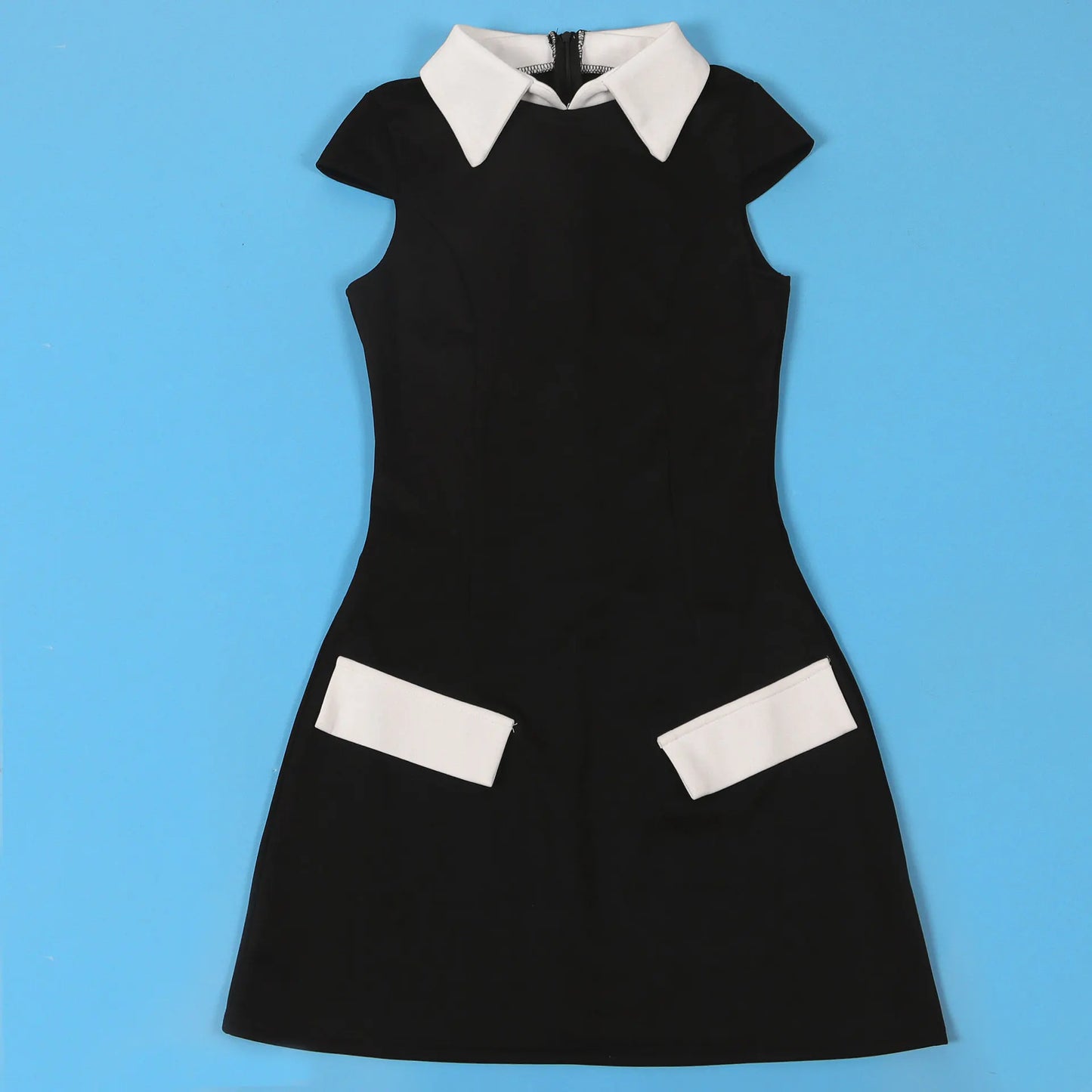Ladies Streetwear Sleeveless Bodycon Dress 2024 Summer Autumn Women Mini Dresses Women Sweatshirts White Black Dress Clothing