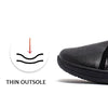 HOBIBEAR Minimalist Shoes for Men Women Wide Toe Barefoot Zero Drop Shoes Casual Artificial Leather Lightweight Walking Sneakers