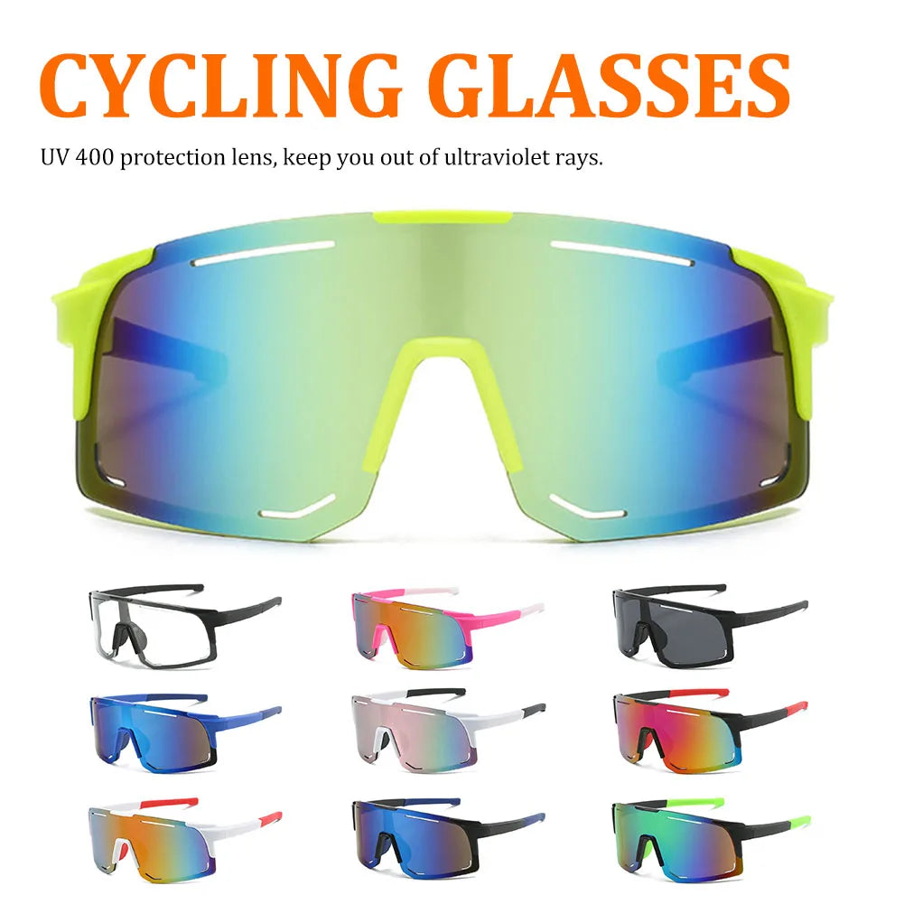 Fashionable Cycling Eyewear Sports Sunglasses For Men Women Cycling Glasses MTB Glasses Road Riding Bike Sunglasses Goggles