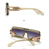 Modern Luxurious Sunglasses for Men Women Square Gradient Designer Unisex Brand Glasses Glamour Fashion Shades UV400