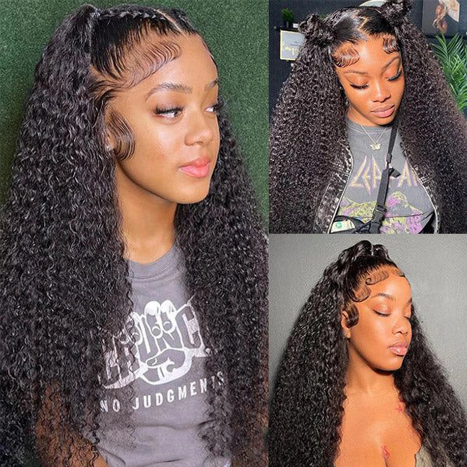 Mongolian Kinky Curly Human Hair Bundles Wholesale 1/3/4 Pieces Natural Hair Extensions Topper Woman Human Hair Free Shipping