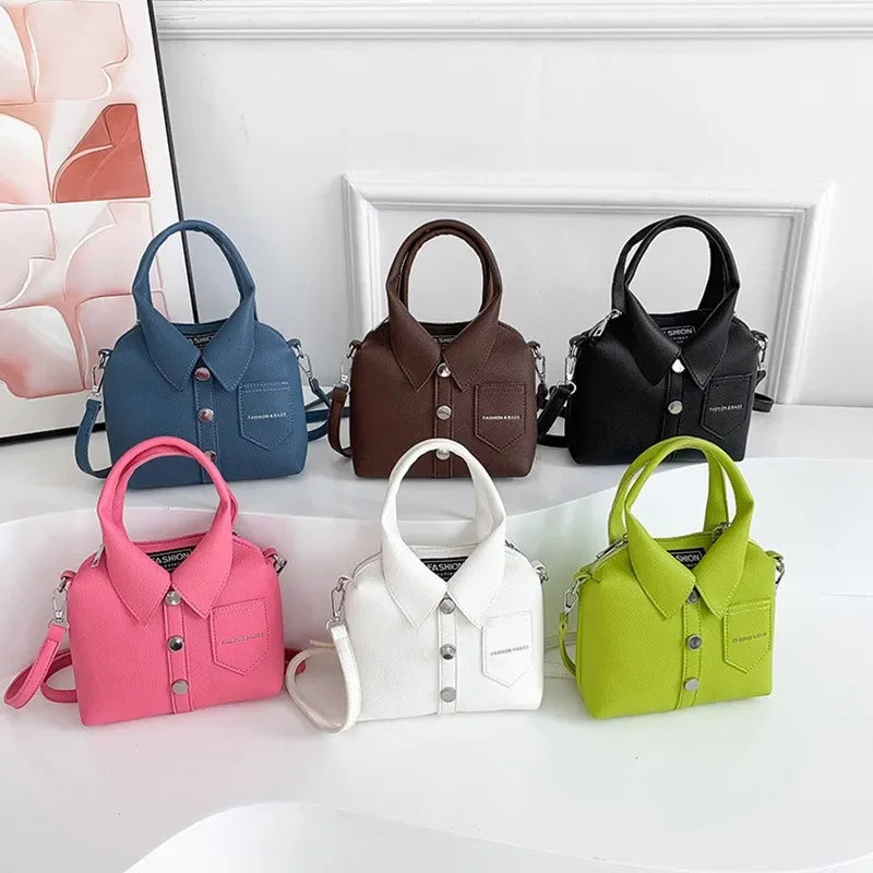 PU Square Compact Shoulder and Crossbody Bags Zipper Unique Design High Quality Hand Bags for Women 2025 Designer Style Bolso