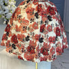 Elegant Floral Print A- Line Mini Dress with Bow Knot High Waist Slimming for Women Spring Season Fashion Casual Skirt