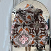 2023 European Station Winter New Down Jacket Women's Warm Fashion Short Color Patchwork Graffiti thick White Duck Down Coa