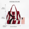 Multi-coloured Colour Retro Style Women's Large Capacity Handbags Multi-coloured Available Classic Multi-purpose Women's Handbag