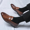 High Quality Leather Shoes Men British Style Wedding Business Brogue Shoes For Men Size 48 Men's Dress Shoes Formal Leather Male