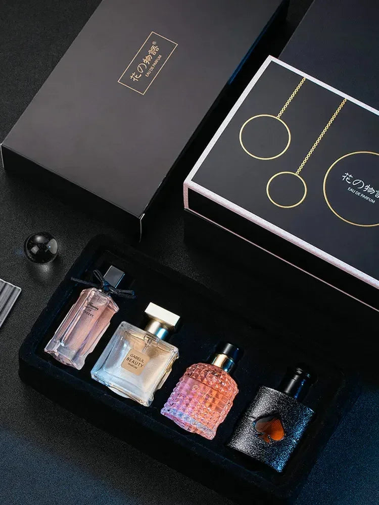 Original Women Perfume 105ml Gift Box Four Piece Set Fresh Lasting Fragrance Eau De Parfum Plant Floral Scent Fresh Духи Женские