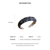 Luxury Inlaid Rhinestone HairBands for Women Korean Fashion Hair Pressure Headband Small Pearl Wedding Hair Jewelry
