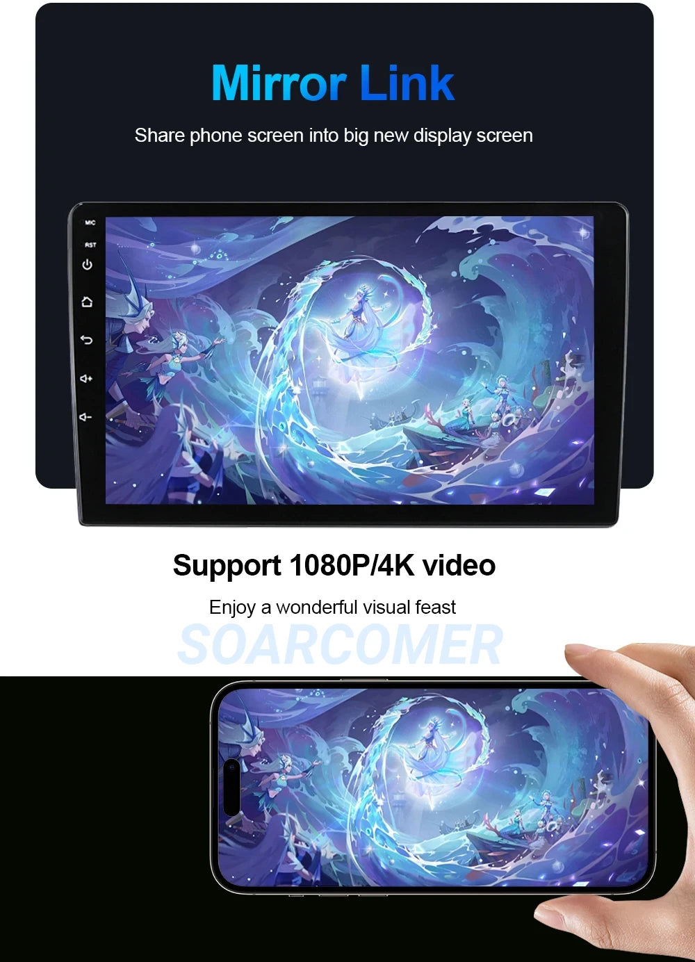 Android 14 Carplay Auto 4G+WiFi DSP For Suzuki Grand Vitara 2005-2015 Car Radio Multimedia Video Player GPS Head Unit Stereo BT