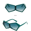 Oversized Square Punk One-piece Sunglasses Women 2024 Luxury Brand Big Frame Shield Sun Glasses For Ladies Wrap Eyewear Goggle