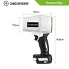 ONEGREEN 2000W Electric Brushless Turbo Fan Blowers Cordless 150000RPM Air Blower Violent Power Tools for Makita 18V Battery