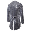 Men's Suit Round Sequin Button Tuxedo Stage Show Wedding Host Dance Festival Celebration Dinner Casual Men's Wear Men's Coat