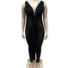 Female Jumpsuit Summer One Piece Ladies Mesh Jumpsuit V Neck Sleeveless Sexy Jumpsuit Woman Wholesale Dropshipping