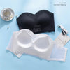 Sexy Push Up Bra Front Closure Strapless Underwear for Women Plus Size Invisible Brassiere Wireless Breathable Female Lingerie
