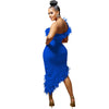 Wmstar Party Christmas Dresses Women's Clothing Bodycon Sweet Sexy Party Dress Summer Holiday Wholesale Bulk Lot Dropshipping