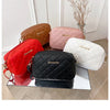 2023 Tassel Small Messenger Bag For Women Trend Lingge Embroidery Camera Female Shoulder Bag Fashion Chain Ladies Crossbody Bags