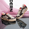 Women's Shoes Luxury Brand Flat Casual Shoes Letter Printed Breathable Comfortable Fashion Woven Sneakers