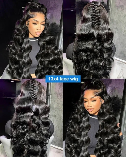 32Inch Body Wave 13x4 13x6 HD Lace Front Human Hair Wigs 4X6 5X5 Glueless Wig Ready To Wear Brazilian Lace Frontal Wig For Women