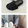 Ladies Magic Sticker Flat Slippers 2025 Summer New Designer Luxury Sandals for Women Elegant Home Flat Slippers Zapatos De Mujer