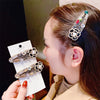 Luxury Jewelry Camellia Pearl Women Hair Clips Hair accessories for women