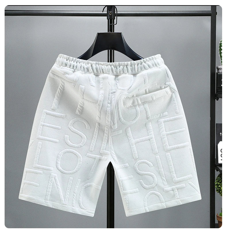 Fashion Plaid Shorts Men Summer Plus size M-7XL Comfortable Clothes Elastic Waist Clothing Male Breathable Short Trousers