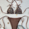 Bikini design split halterneck set summer swimsuit is comfortable for surfing holidays