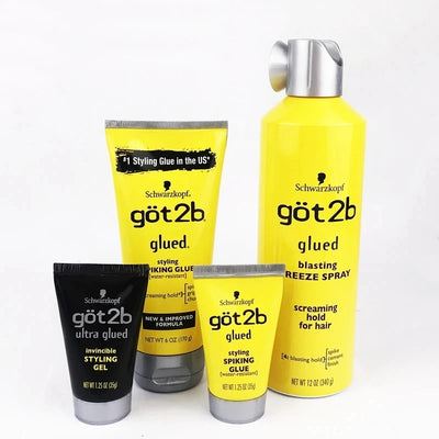 35g/170g/340g Got 2b Glued Waterproof Lace Wig Glue Strong Hold Hair Glue Invisible Wig Accessaries for Closure Toupee Frontal