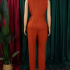 Wmstar Women's Jumpsuits One Piece Outfits Sleeveless Solid Office Lady Summer Sexy Playsuits Overalls Wholesale Dropshipping
