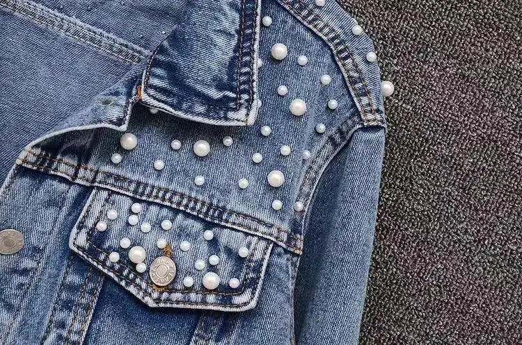 Denim Coat Women Denim Coat Turn Down Collar Single Breasted Full Sleeve Jackets Loose Casual Regular Short Jacket 2024