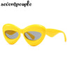Cat Eye Sunglasses Women Sexy Lip-Shaped Sun Glasses for Female New In Fashion Punk Sunglass Men Gafas De Sol Trending Products