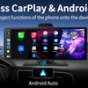 Imagebon 10.26" 4K ADAS Wireless CarPlay & Android Auto Dash Cam Night Vision 24h Park Monitoring Loop Recording GPS FM Car DVR