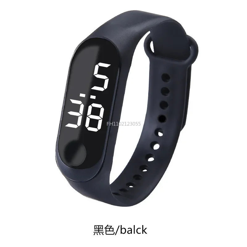 LED Digital Watch Men Women Casual Fashion Sport Girls Bracelet Boys Watches Electronic Silicone Wrist Watch for Children Kids