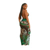 Cover Up Skirt Swimsuit Women Strapless Tank Crop Tops And Patchwork Skirt Fashion Pleated Beach Swimwear Bikini 2024 Summer