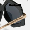 New Unique Women Fashion Sunglasses Retro Unique Lens Special Shades UV400 Men Punk Oversized Sun Glasses UV400