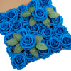 50-200PCS Artificial Roses Flowers Foam Flowers with Stems Fake Roses for DIY Wedding Bouquets Centerpieces Valentine's Day