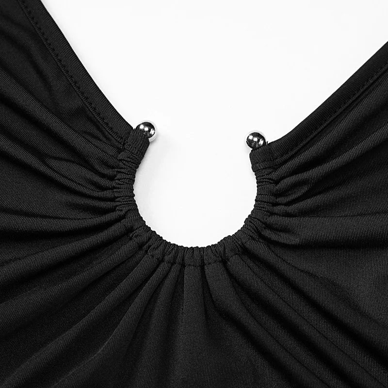 New backless long skirt party club vacation clothing ladies sexy casual summer dress Female 2025 Summer slim dress women