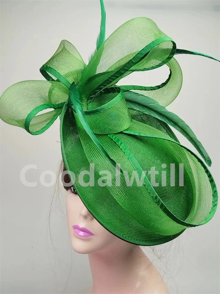 Mesh Fascinator Headpiece Women Formal Event Derby Headpiece Ladies Eleagnt Mariage Millinery Cap Fashion Wedding Fascinator Hat