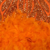 Elegant Luxury Sequins See Through Feather Mini Dress Celebrity Halter Backless Women‘s Sexy Birthday Party Nightclub Vestidos
