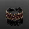 Fashion Crystal Rhinestone Hairpin Bun Hair Claw Clips Ponytail Buckle Flower Hair Clip Wedding Barrettes Valentine's Day Gift