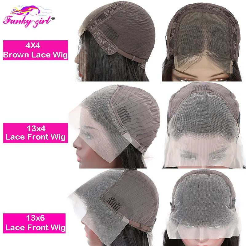 99J Burgundy Colored Wig 13x4 Transparent Lace Front Human Hair Wig Brazilian 180% Density Human Hair Highlight Wigs For Women