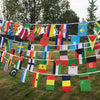 2026 14x21cm   48pcs  Country Flag NEW Football  Countries Flag Bunting National String Banner Event Garlands decoration